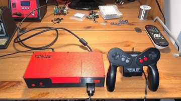 Virtual Boy Consolizer Install! Connect the Virtual Boy to a modern display with the Virtual Tap
