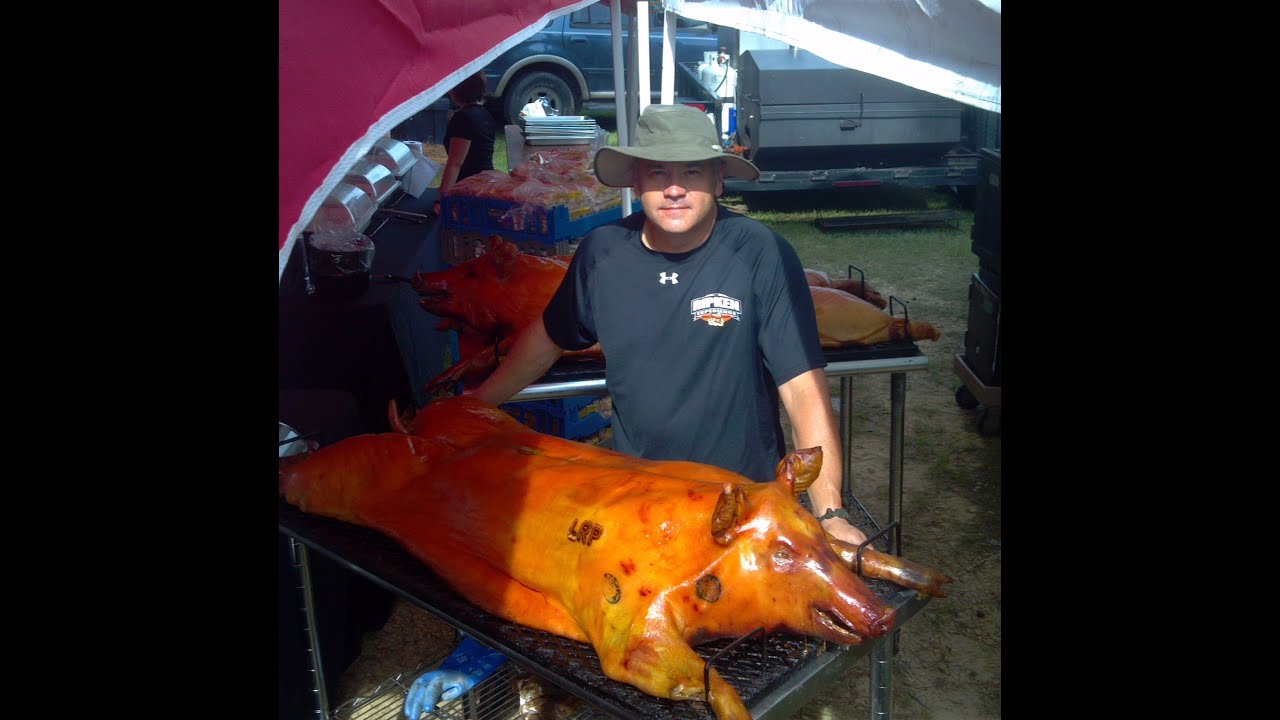 James Cook Hogs Atlanta Whole Hog Cooking - YouTube