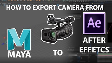 Quick tip / How to export a camera from Maya to After effects