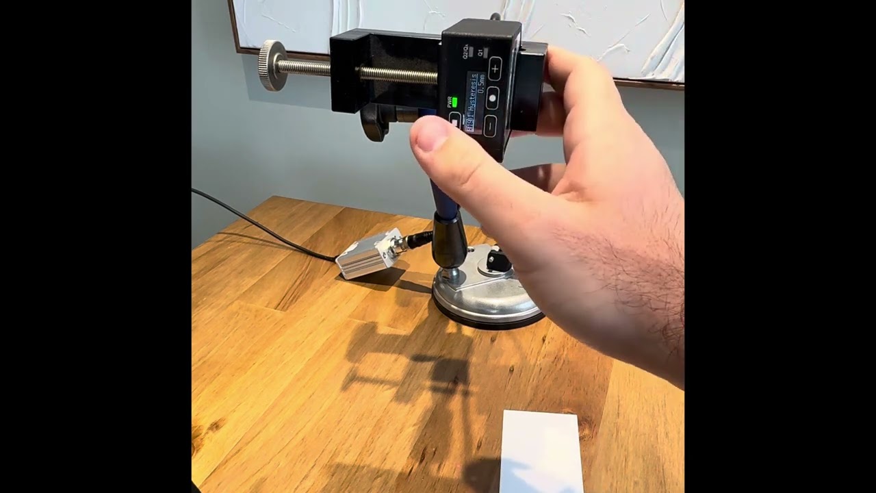 SICK OD2000 Laser Distance Sensor Demonstration