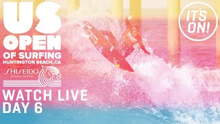 WATCH LIVE U.S. Open Of Surfing Huntington Beach Presented by Shiseido - DAY 6