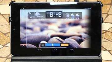 Nexus 7 | Minimalistic Home Screen Set up