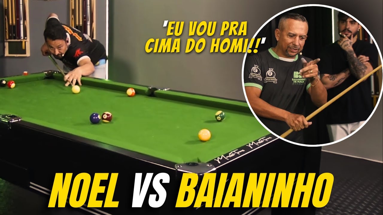 Aprenda a Jogar a Regra Brasileira Com Noel Snooker e Baianinho de