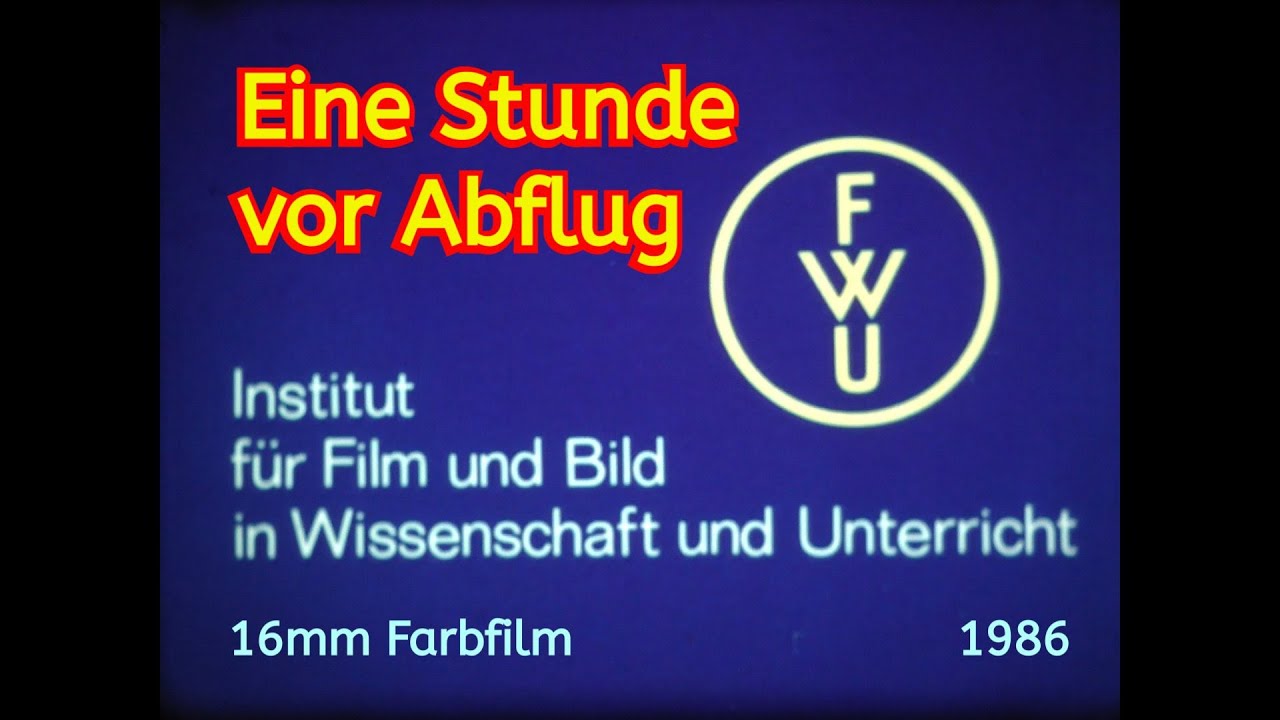 Eine Stunde vor Abflug