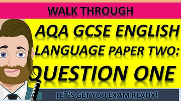 English Language Paper 2 Question 1 Quick Revision Session: AQA GCSE English Language; Non-Fiction