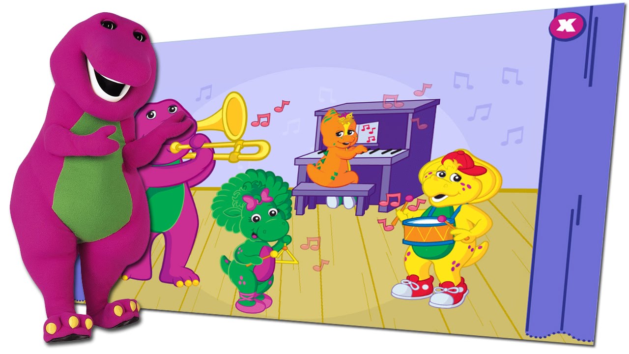 Interactive Barney & Friends games so kids can have fun playing onl...