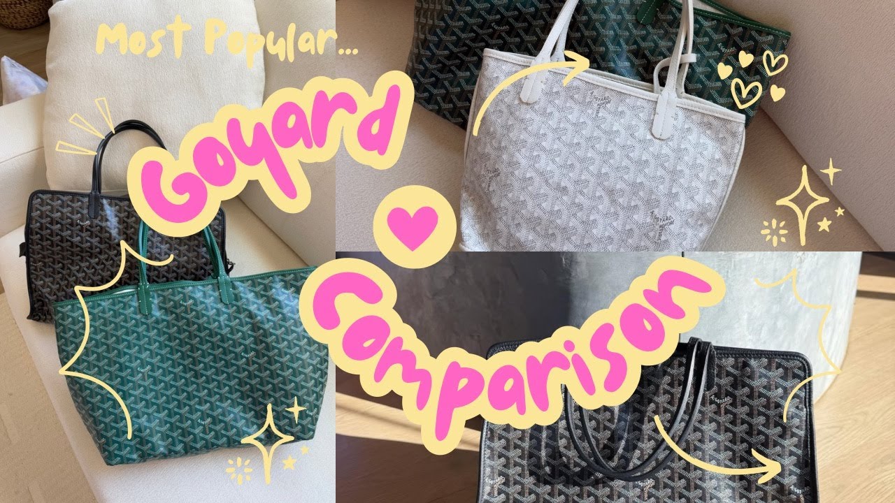 Most Popular Goyard Bags | Let's Compare!