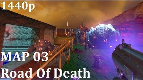 Doom SnapMap - MAP 3: Road Of Death - 1440p