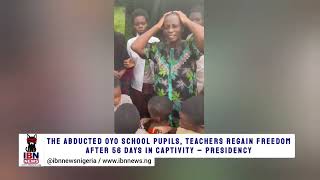 Abducted Oyo Pupils, Teachers Regain Freedom – Presidency