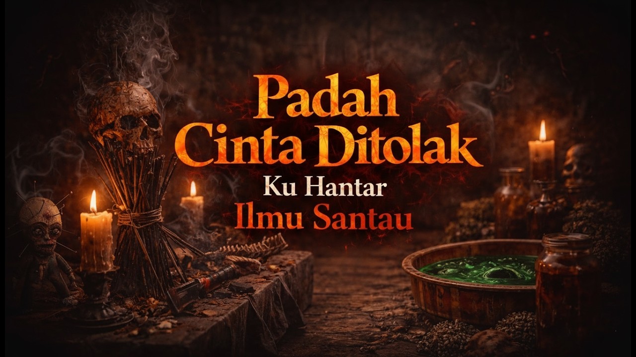 Kisah Seram : PADAH CINTA DITOLAK | Ku Hantar Ilmu Santau