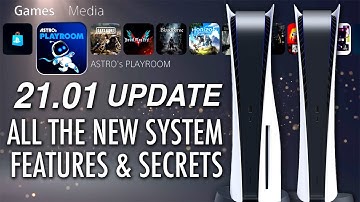 PS5 System Update: Over 20 New Features, Secrets and Fixes. | PS4 Firmware 8.50 Changes.