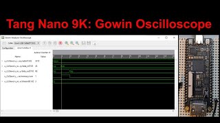 Gowin Analysis Oscilloscope On The Tang Nano 9k Fpga Board