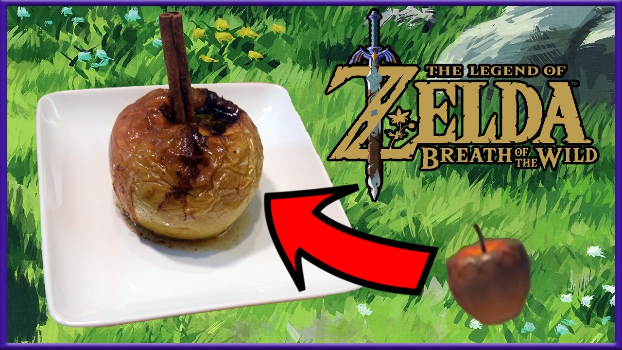 Cuccos Kitchen How To Make Baked Apples Legend Of Zelda Breath Of The Wild Youtube