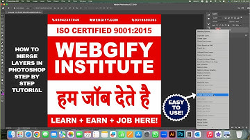 how to merge layers in photoshop create clipping mask step by step tutorial #webgify we give jobs