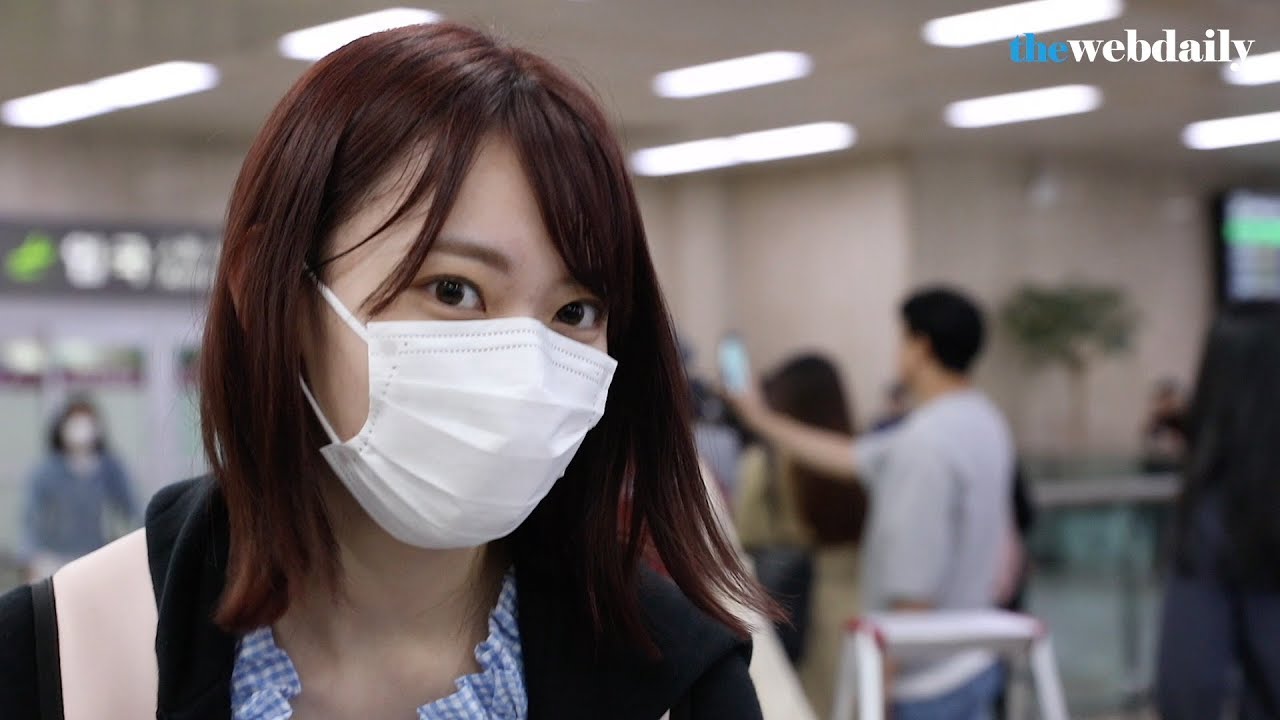 [WD영상] 프로듀스48 - HKT48 미야와키 사쿠라(宮脇咲良) 포커스 5월 21일 김포국제공항 입국현장