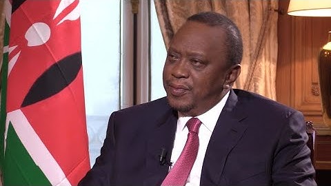 Exclusive: We would not accept US drone strikes inside Kenya, President Kenyatta warns