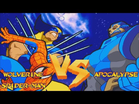 MSHVSF - ARCADE MODE - SPIDER-MAN/WOLVERINE!