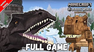 [SPEED RUN] Minecraft x Jurassic World Adventures FULL GAME Walkthrough(4K 60FPS)Minecraft DLC