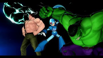 MARVEL VS CAPCOM 3: HULK VS AKUMA AND RED HULK
