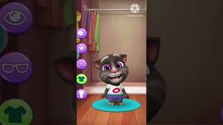 talking tom cat game 🎮 /tom cat eating the food 🥑🥝viral video # talk with tom #subscribe