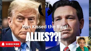 🚨TRUMP - DESANTIS -- WHO BLINKED FIRST! 🕵🏼‍♂️ 🗣️🤑