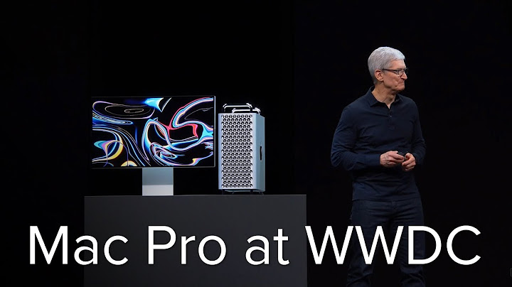 Mac Pro announcement in 7 minutes
