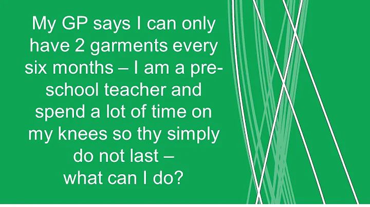 Dr Catherine discusses why only 2 lymphoedema garm...