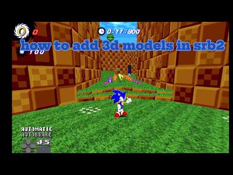how to add 3d models to srb2