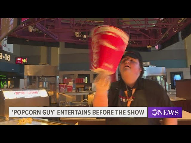 Popcorn Guy' Goes Viral On TikTok For His Popcorn-Serving Skills