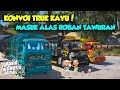 Sultan upin ipin jadi supir truk kayu alas roban tawuran dengan geng motor  gta 5 mod upin  ipin