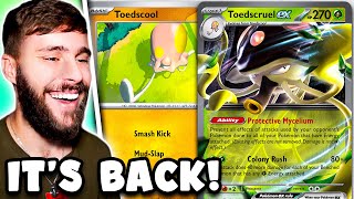 They FIXED Toedscruel ex & We can FINALLY Counter Charizard ex!! (PTCGL)