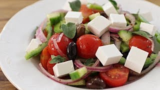 Greek Salad Recipe | How to Make Greek Salad Resimi