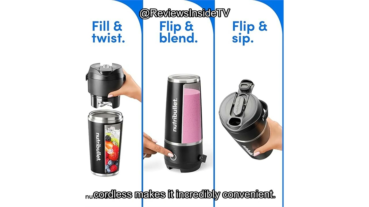 NutriBullet Flip Review: Is This Portable Blender Worth Buying for