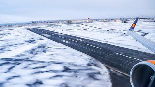 Flying Icelandair from Reykjavík to New York | Short Film