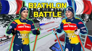 : Simon VS Braisaz-Bouchet - BIATHLON BATTLE