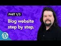 Full Template Blog Website Part 1/3: Setting up The Homepage | WORDPRESS