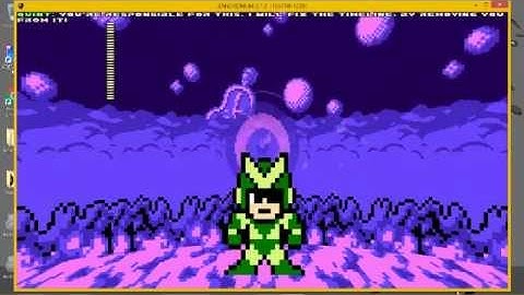 Megaman 8Bit Deathmatch v5: Quint Super boss (plus Commentary)