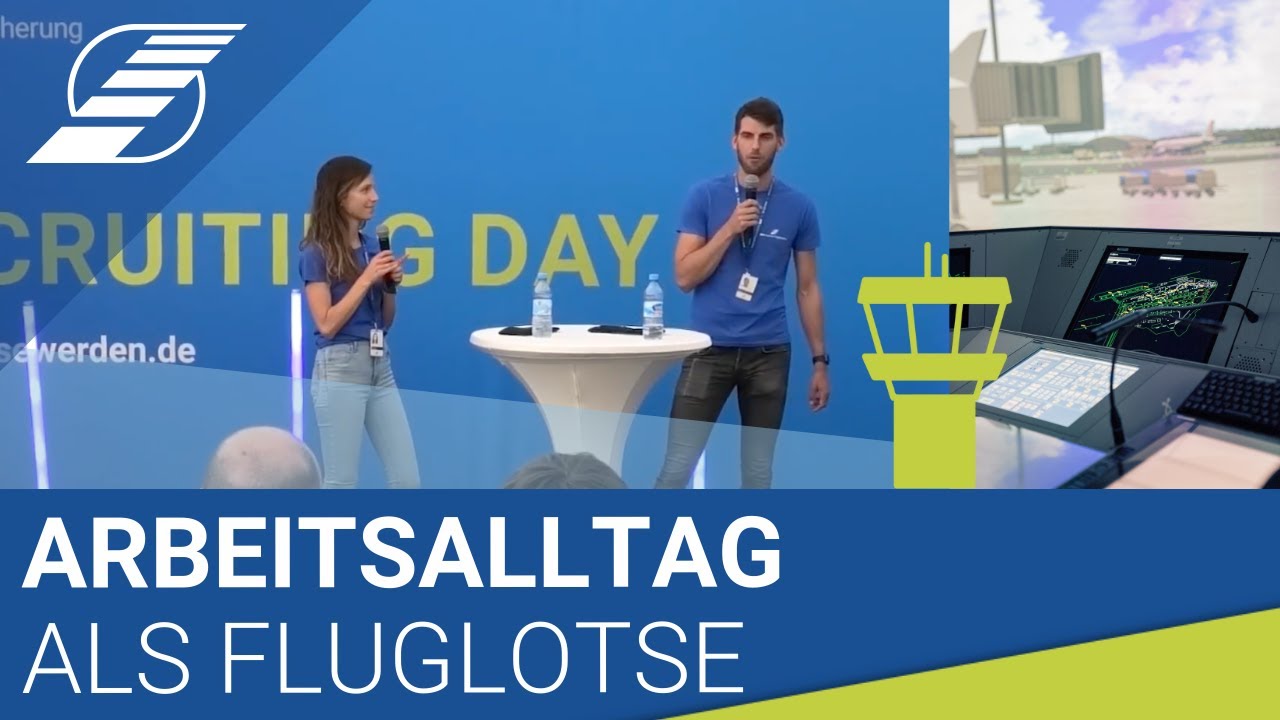 Wie sieht der Arbeitstag unserer Fluglotsinnen und Fluglotsen aus? | Recruiting Day 2022