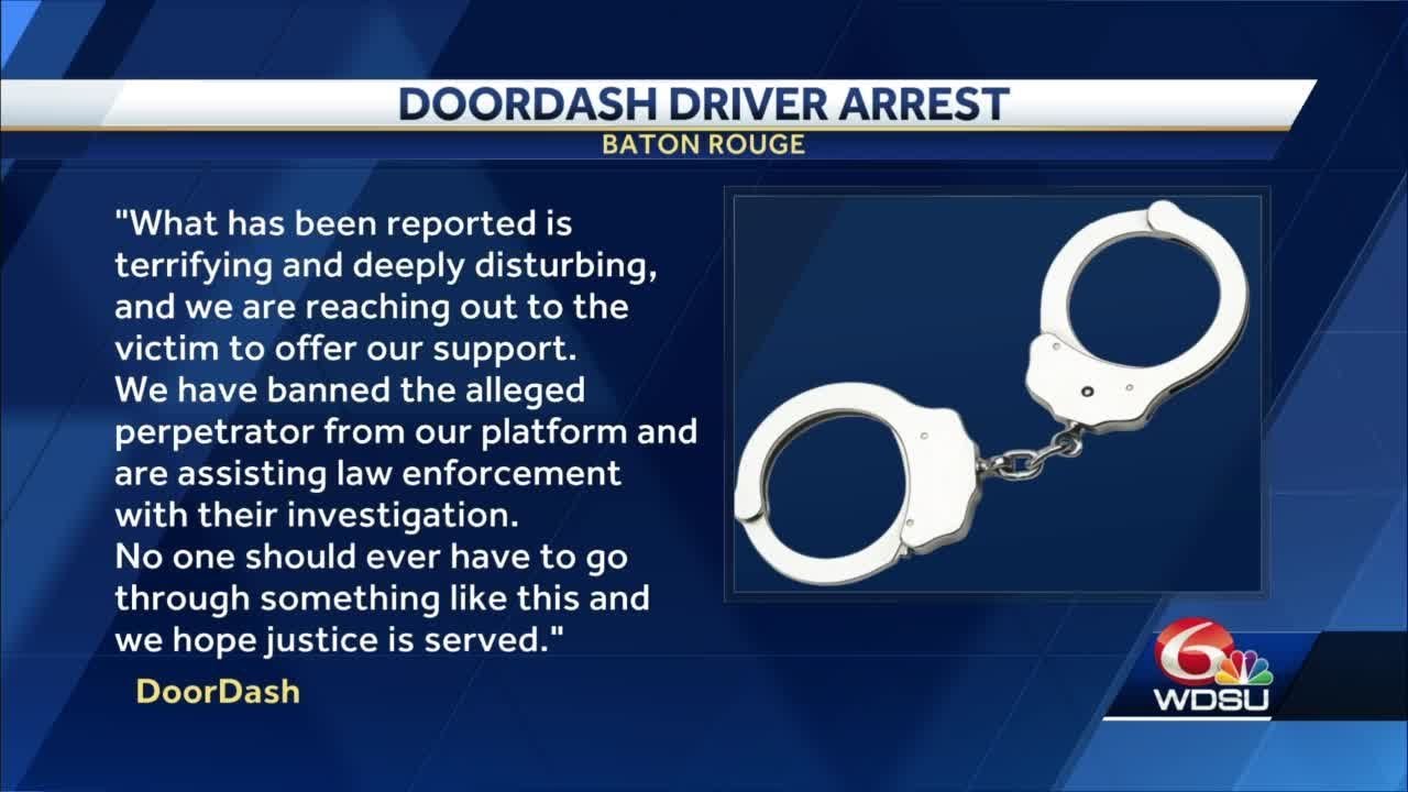 doordash driver arrested - YouTube