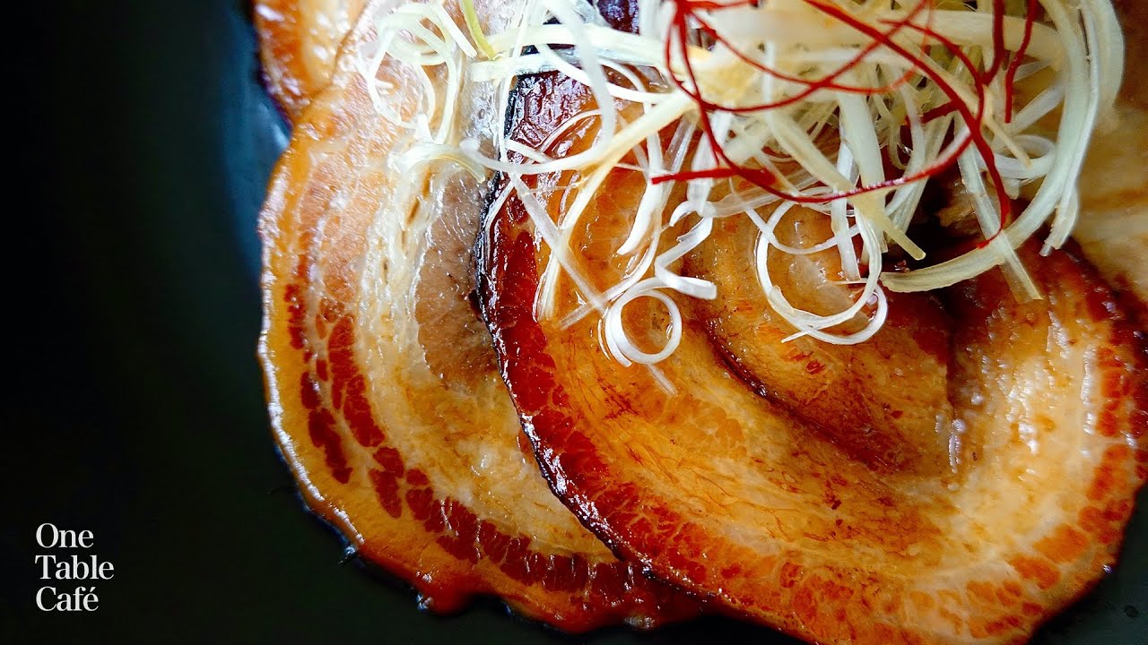 Easy! One Pot! Mouthwatering Japanese Chashu Pork Recipe ☆ 絶品チャーシュー（焼豚