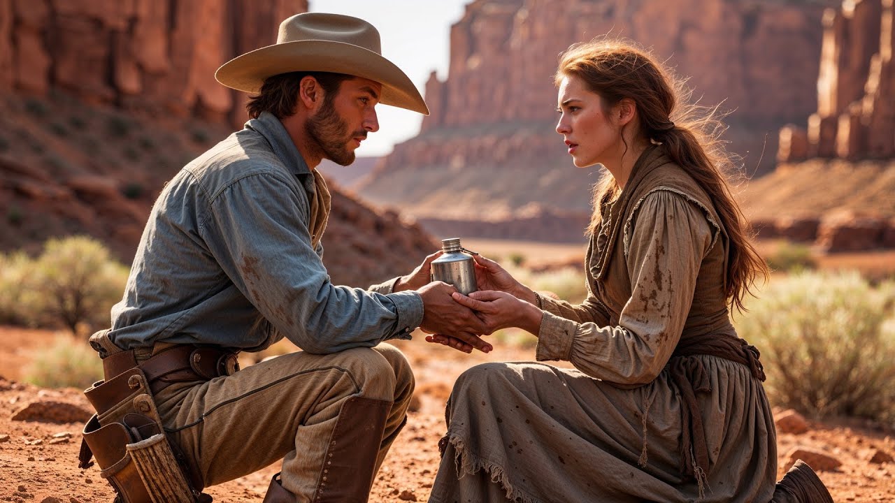 She Was Abandoned In A Canyon With No Food, A Cowboy Shared His Last Meal And His Future