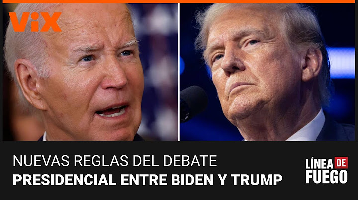Debate presidencial entre Joe Biden y Donald Trump: ¿quién se beneficia más con las nuevas reglas?