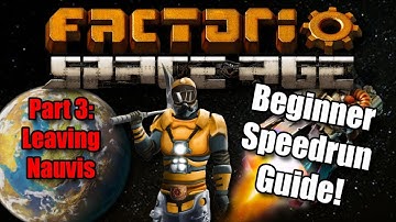 Space Age Speedrun Guide - Stage 3 - Leaving Nauvis