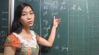 6. 学越南话 Bảng chữ cái Tiếng Việt 越南字母表 Vietnamese alphabet part 2 ư v x y ch tr kh ph ng ngh gh nh th