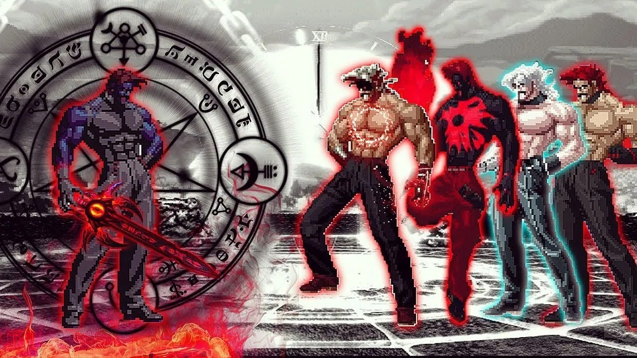 [Mugen KOF] [KOF Mugen] Dark D Rugal Vs Ultimate Rugal Team - YouTube