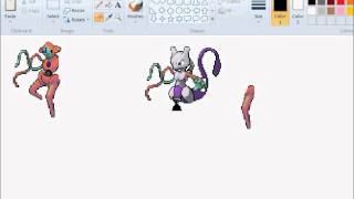 How to make sprites transparent in Window 7 in paint