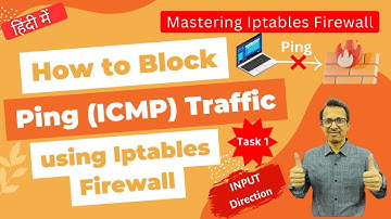 29 How to Block Ping (ICMP) Traffic using Iptables Firewall | Mastering Iptables Firewall