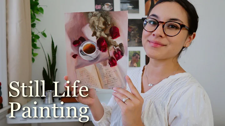 A Dreamy Still Life of Coffee & Roses  Collab With...