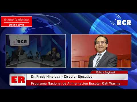 ENTREVISTA A FREDY HINOJOSA, DIRECTOR EJECUTIVO PROGRAMA NACIONAL DE ALIMENTACIÓN ESCOLAR QALI WARMA