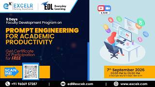 FDP on Prompt Engineering for Academic Productivity Day 01